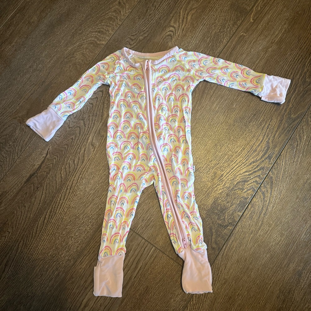 Little Sleepies 0-3 month bamboo pajamas